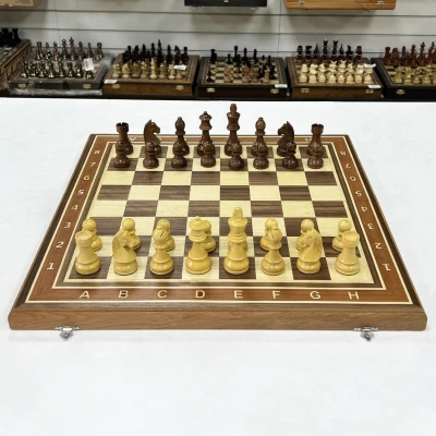 Шахматы турнирные орех Стаунтон чемпион большие