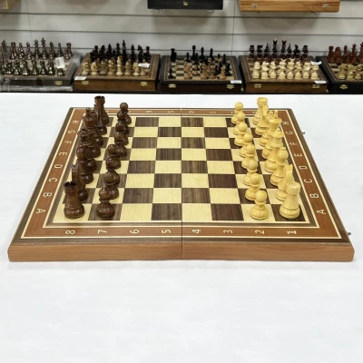 Шахматы турнирные орех Стаунтон чемпион большие