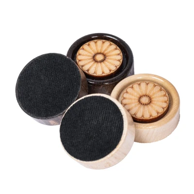 Фишки для нард ручной работы деревянные Узор-4 резные