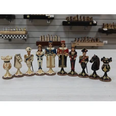 Шахматные фигуры ручной работы Царская Россия