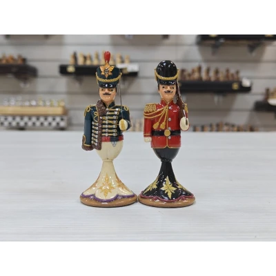 Шахматные фигуры ручной работы Царская Россия