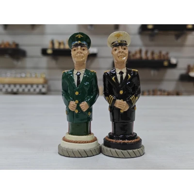 Шахматные фигуры ручной работы ВДВ - Морская пехота