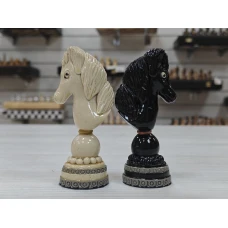 Шахматные фигуры ручной работы Жизнь Воровская из хлеба