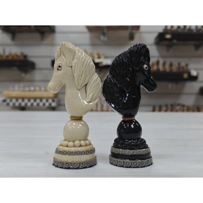 Шахматные фигуры ручной работы Жизнь Воровская из хлеба