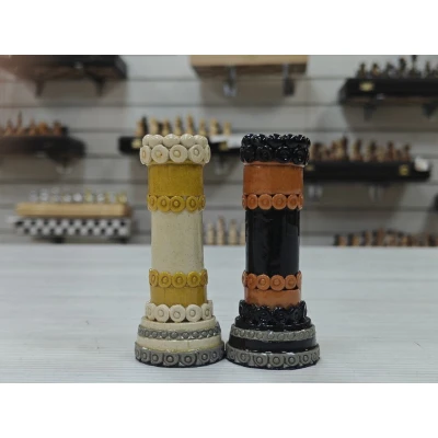 Шахматные фигуры ручной работы Жизнь Воровская из хлеба