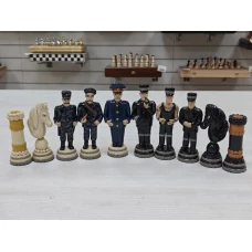 Шахматные фигуры ручной работы Жизнь Воровская из хлеба