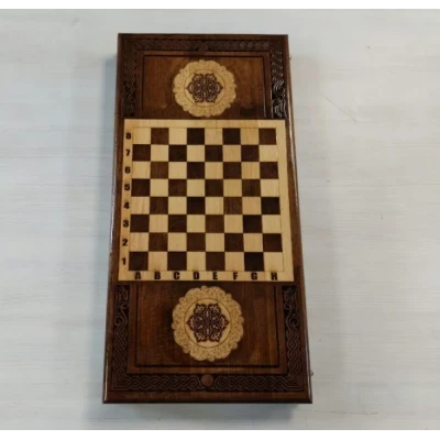 Нарды резные Гепард большие Hachatyr