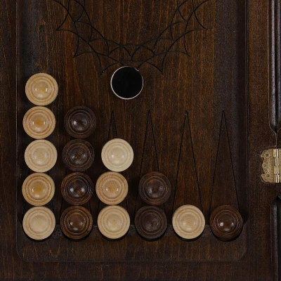 Нарды резные "Дракон" 50, Ustyan