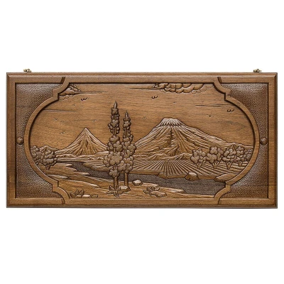 Нарды резные "Долина Арарат" 60, Haleyan