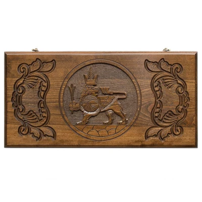 Нарды резные "Лев 2" 60, Zakaryan