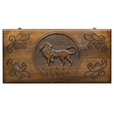 Нарды резные "Лев" 60, Zakaryan