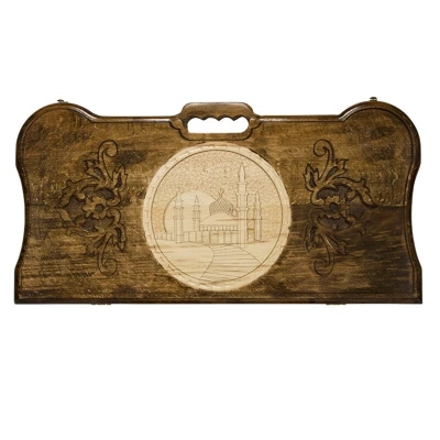 Нарды резные  "Мечеть 2"с ручкой, Rasulov