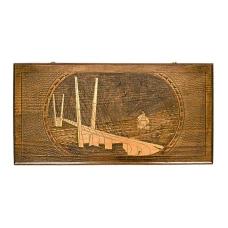 Нарды резные "Мост Русский", Ustyan
