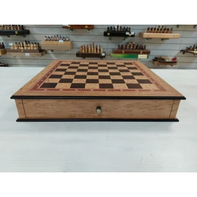 Шахматная доска с ящиками ларец Эвкалипт