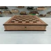 Шахматная доска с ящиками ларец Эвкалипт