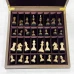 Шахматный ларец орех Премиальный люкс