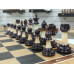 Шахматы подарочные в ларце из дуба с фигурами Итальянский дизайн Люкс