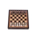 Шахматы подарочные в ларце Венге с фигурами Итальянский дизайн Люкс