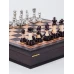 Шахматы подарочные в ларце Венге с фигурами Итальянский дизайн Люкс