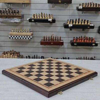 Шахматная доска складная Турнирная дуб 50 см