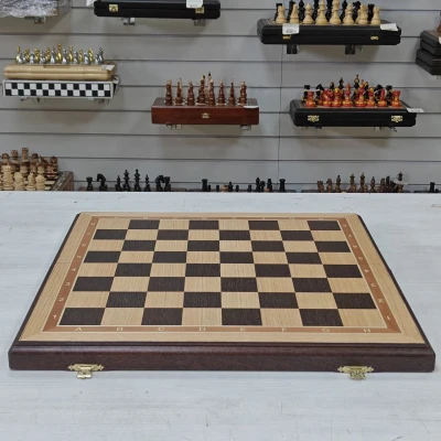 Шахматная доска складная Турнирная дуб 50 см