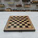 Шахматная доска складная Турнирная из дуба 40 см без фигур