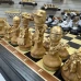 Шахматы подарочные из мореного дуба ЧВК Вагнер
