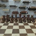 Шахматы подарочные из мореного дуба Антик в ларце с фигурами Эндшпиль из самшита и палисандра (2)