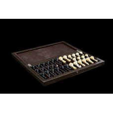 Шахматы янтарные Олива 