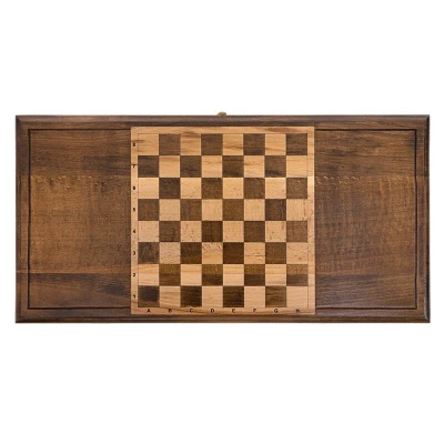 Нарды резные "Золотой Узор 1" 50, Mirzoyan