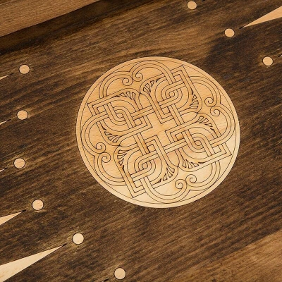 Шахматы + нарды резные 50, am451, Mirzoyan