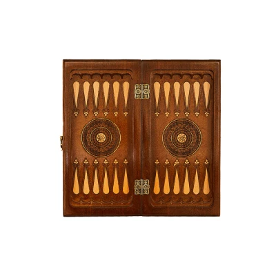 Шахматы + нарды резные "Эндшпиль 1" 40, Simonyan