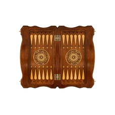 Шахматы + нарды резные "Эндшпиль 2" 40, Simonyan