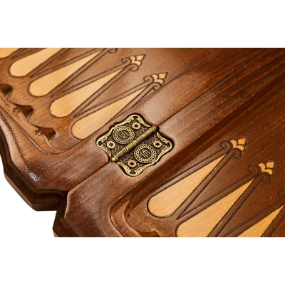 Шахматы + нарды резные "Эндшпиль 2" 40, Simonyan