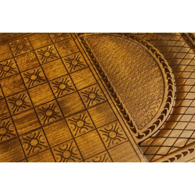 Нарды резные "Сияние 4", Mkhitaryan