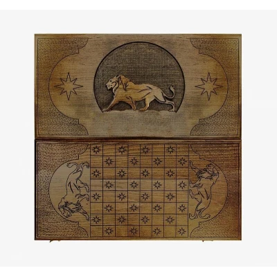 Нарды резные "Лев", Ustyan