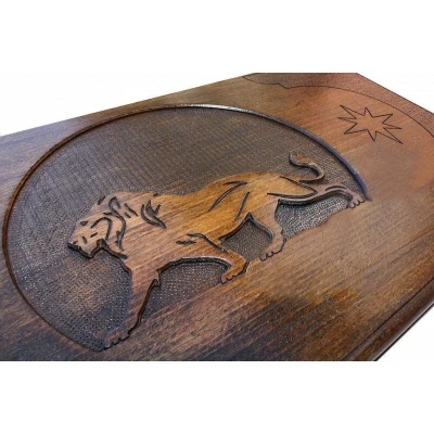 Нарды резные "Лев", Ustyan