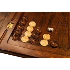 Нарды резные "Сияние 4",60 Ustyan