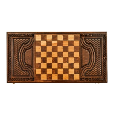 Нарды резные "Щит Давида" 60, Ustyan