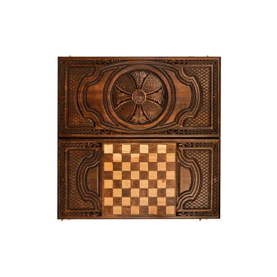 Нарды резные "Щит Давида" 60, Ustyan