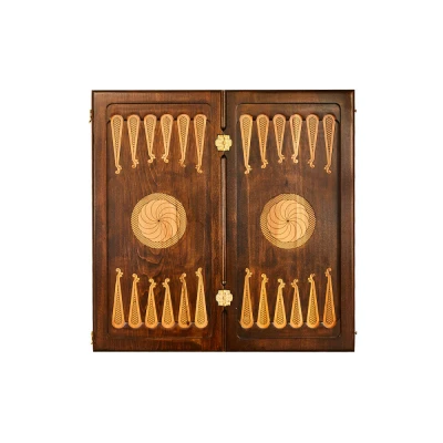 Нарды резные "Щит Давида" 60, Ustyan