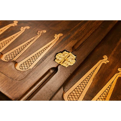 Нарды резные "Щит Давида" 60, Ustyan