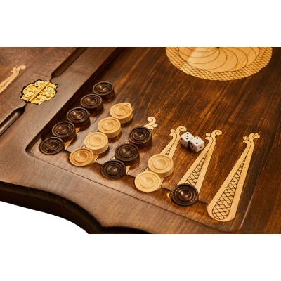 Нарды резные "Кинто" 60, Ustyan