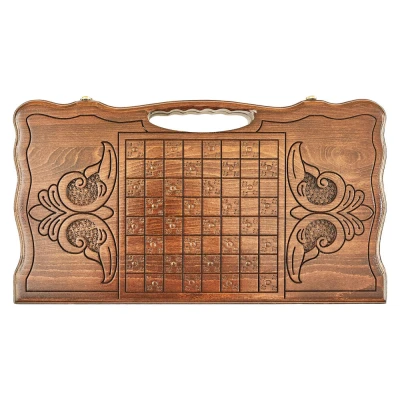 Нарды резные "Георгий Победоносец", 50 ,Haleyan