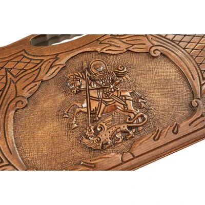 Нарды резные "Георгий Победоносец", 50 ,Haleyan