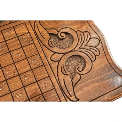 Нарды резные "Георгий Победоносец", 50 ,Haleyan