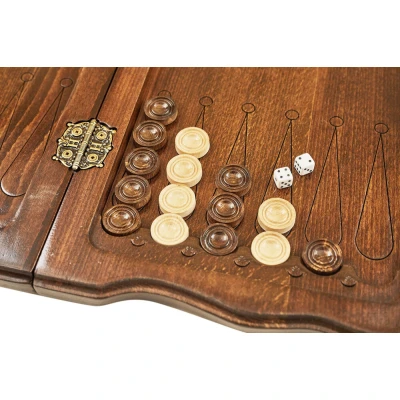 Нарды резные "Георгий Победоносец", 50 ,Haleyan