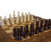 Шахматы + нарды резные "Антемион" 60 с ручкой, Haleyan