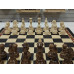 Шахматы эксклюзивные из мореного дуба и граба 45 на 45 см