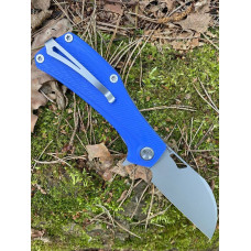 Нож Скорпион warncliff K110 G10 синий